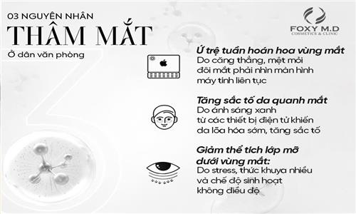 3 Nguyên Nhân Thâm Mắt Ở Dân Văn Phòng Và Cách Khắc Phục