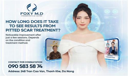 How long does it take to see results from acne scar treatment?