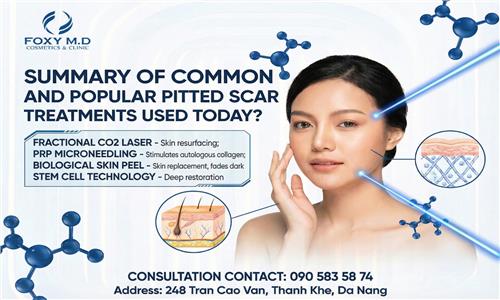 Summary of common ways to treat pitted scars and the most effective current methods