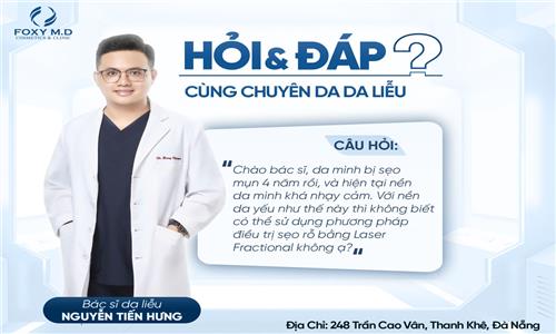 Điều trị sẹo rỗ bằng Laser CO2 có hiệu quả không? Giải đáp chi tiết từ A-Z