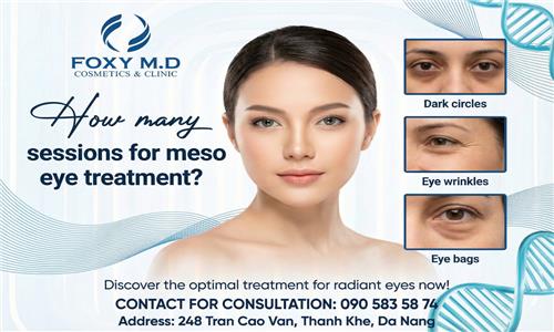 How many sessions for eye meso? Detailed explanation from experts