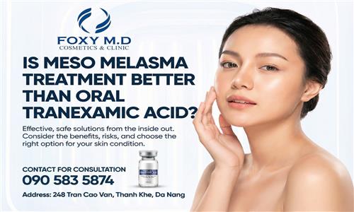 Is Meso better than oral Tranexamic Acid for melasma treatment?
