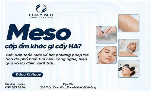 Meso cấp ẩm khác gì cấy HA? Giải mã bí mật làn da căng bóng