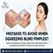 Mistakes to Avoid When Squeezing Pimples Without Heads: Unforeseen Consequences