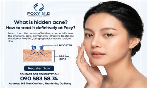 What is hidden acne and how to treat it permanently at Foxy?