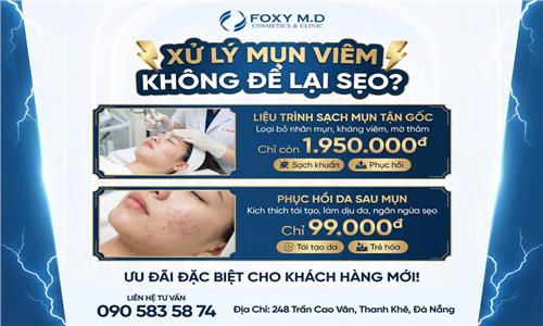 Xử lí mụn viêm không để lại sẹo ? Bí kíp khoa học cho làn da mịn màng