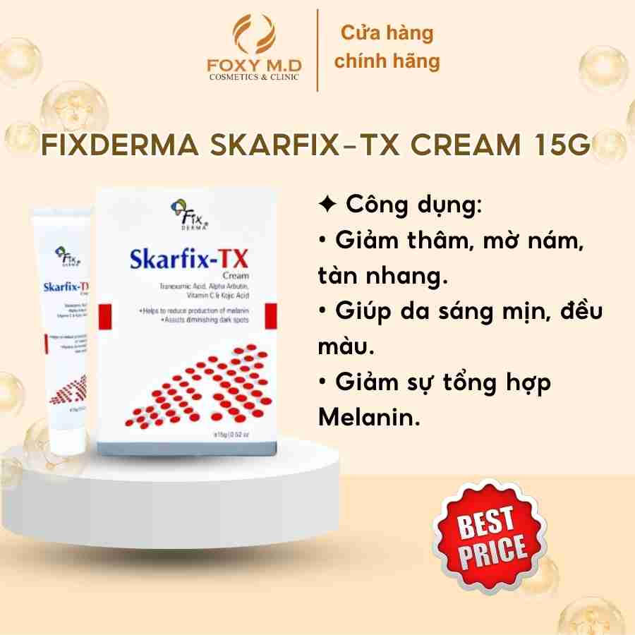 Kem Mờ Nám Giảm Thâm Tàn Nhang FIXDERMA Skarfix 15g