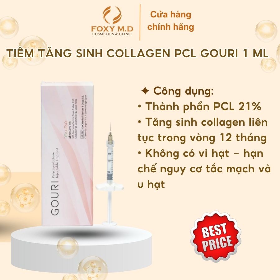 Tiêm Tăng Sinh Collagen Gouri 1 CC