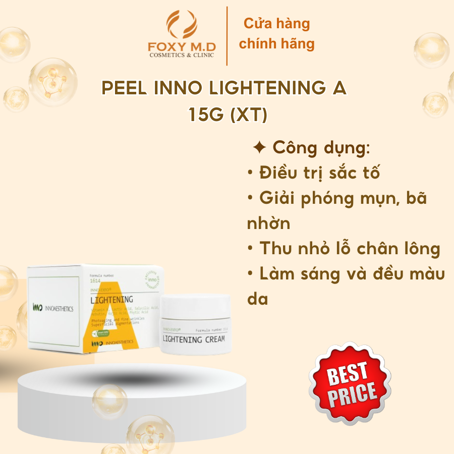 Peel Innoaesthetics Whitening A 15G
