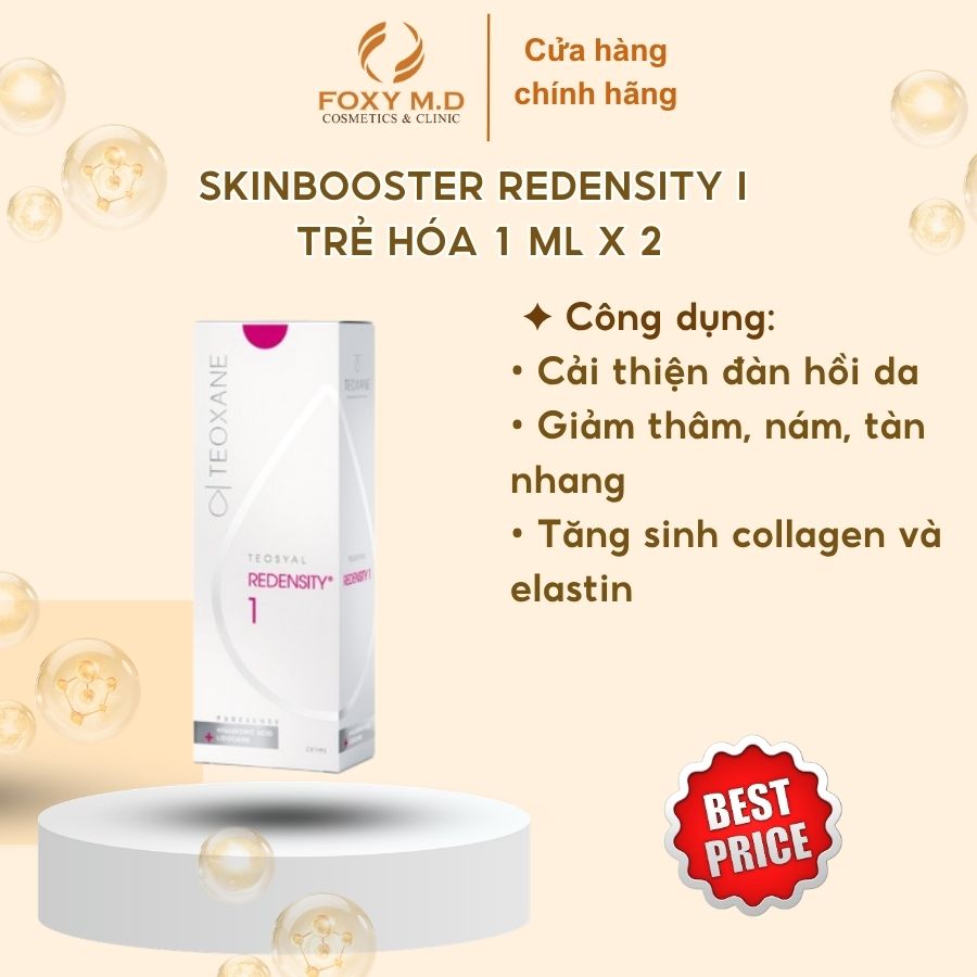 Skinbooster Teosyal Redensity I 1 mL x 2