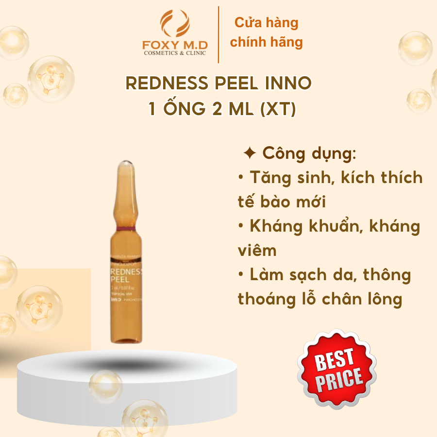 Peel Innoaesthetics Redness 1 Ống 2 ML