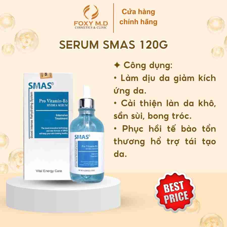 Serum Smas Pro Vitamin B5 Hydra Serum Cấp Ẩm Phục Hồi Da 120ml