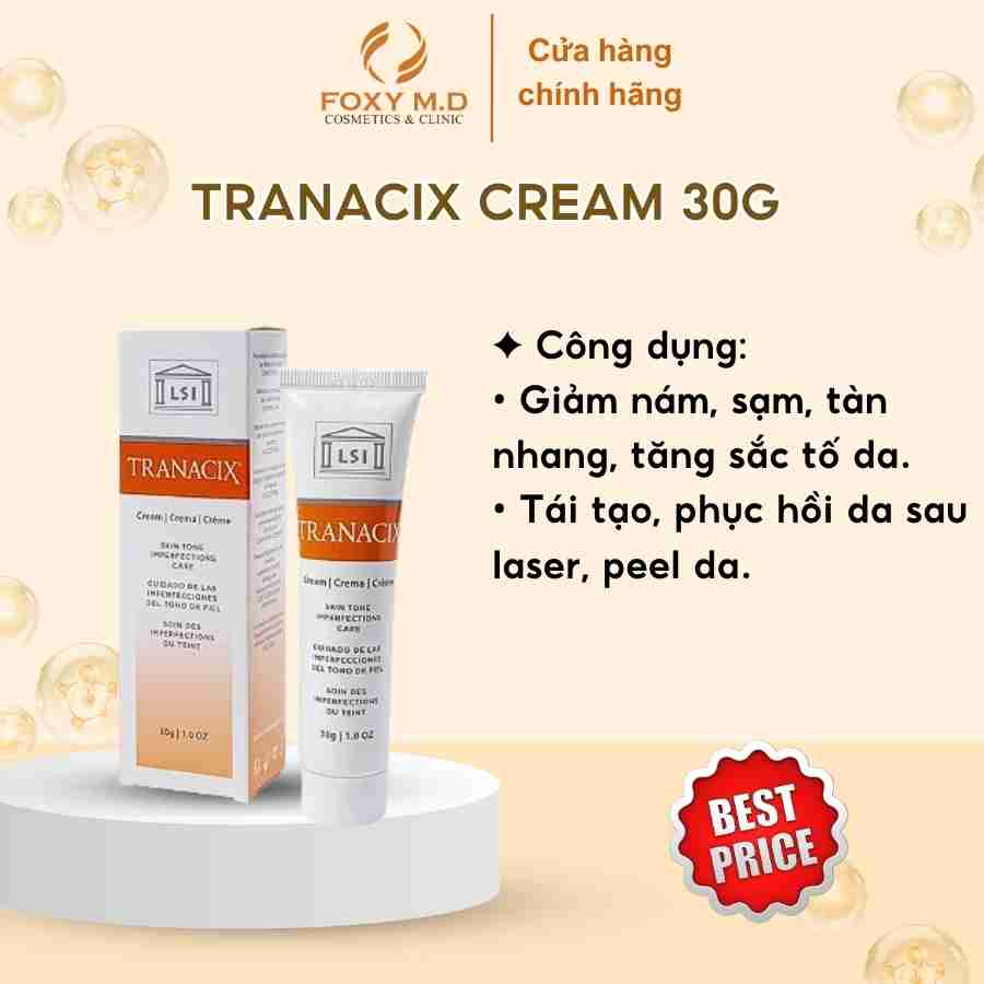 Kem dưỡng mờ nám, tàn nhang, sáng da Tranacix Cream Facial 30g