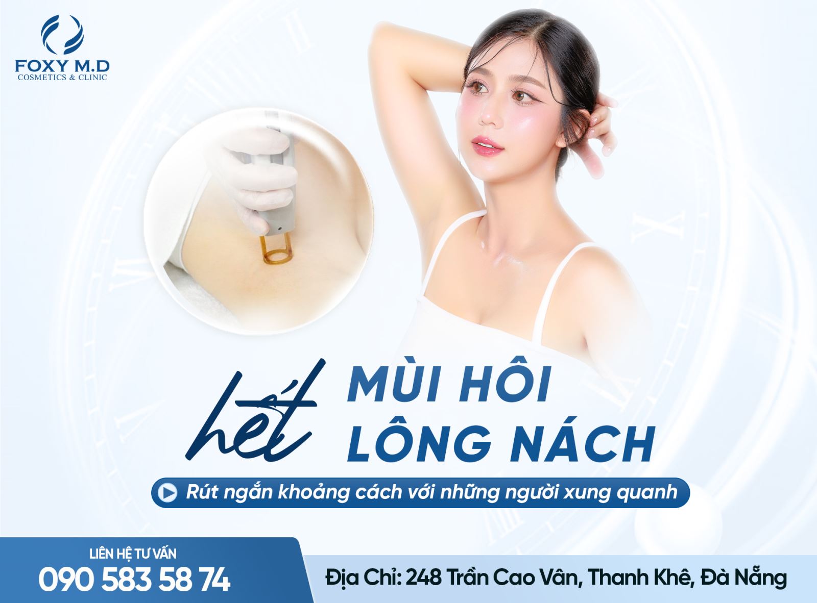 Hết mùi hôi lông nách – Giải pháp tự tin mỗi ngày
