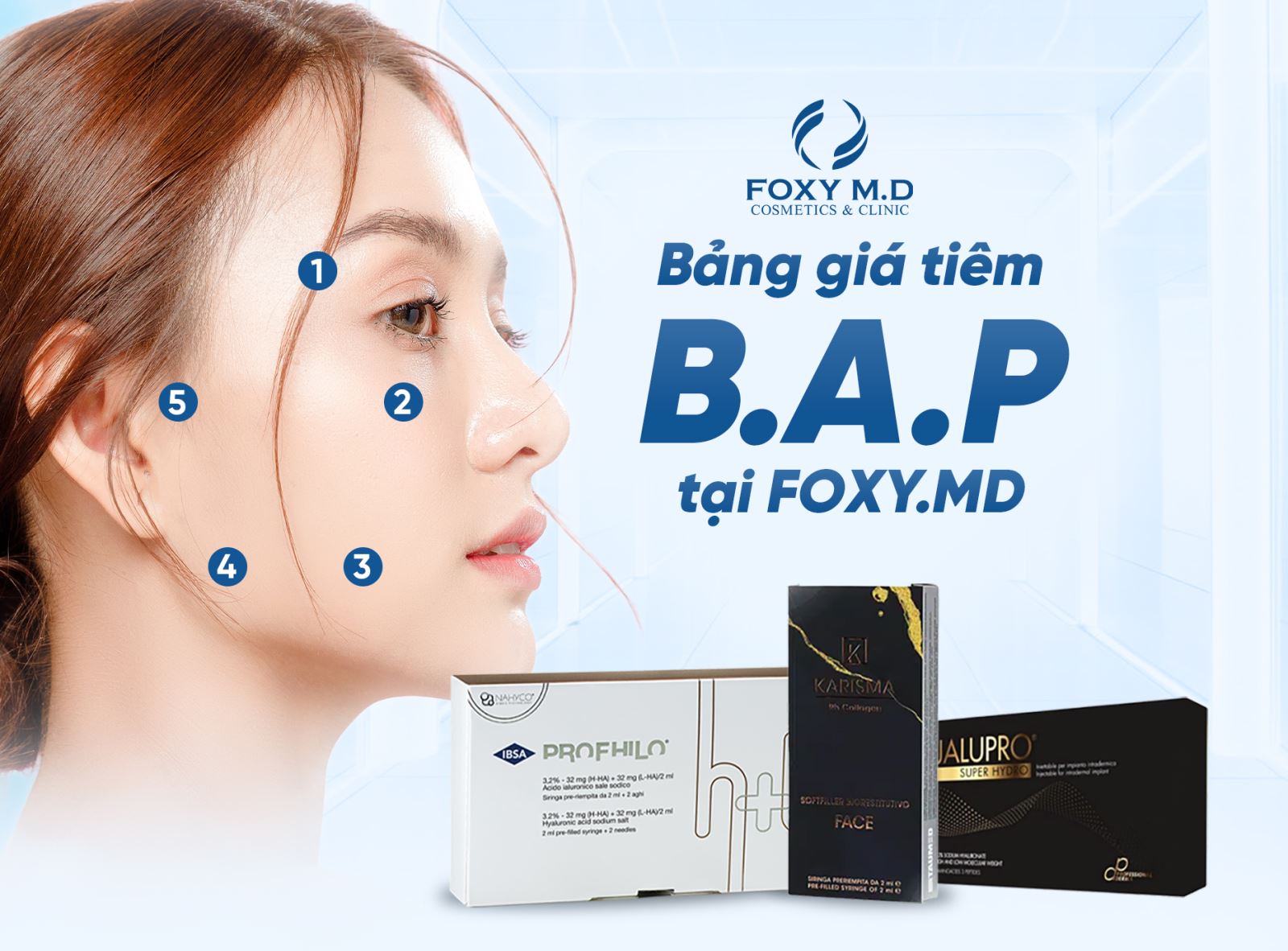 BẢNG GIÁ TIÊM BAP TẠI ĐÀ NẴNG (KARISMA, PROFHILO, JALUPRO)