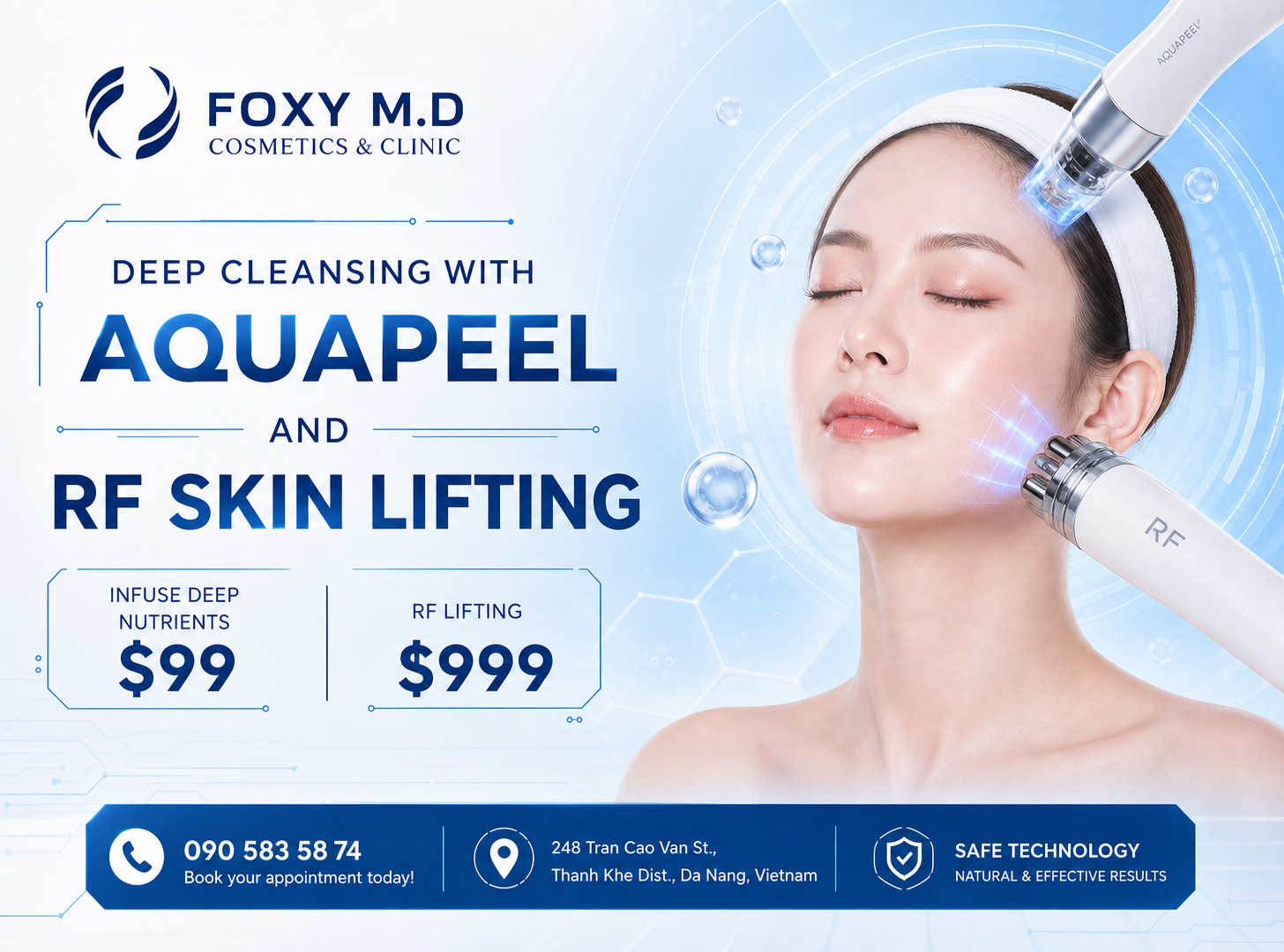 Brightening Facial in Da Nang — Professional Skin Lightening & Pigmentation Reduction at Foxy M.D Clinic