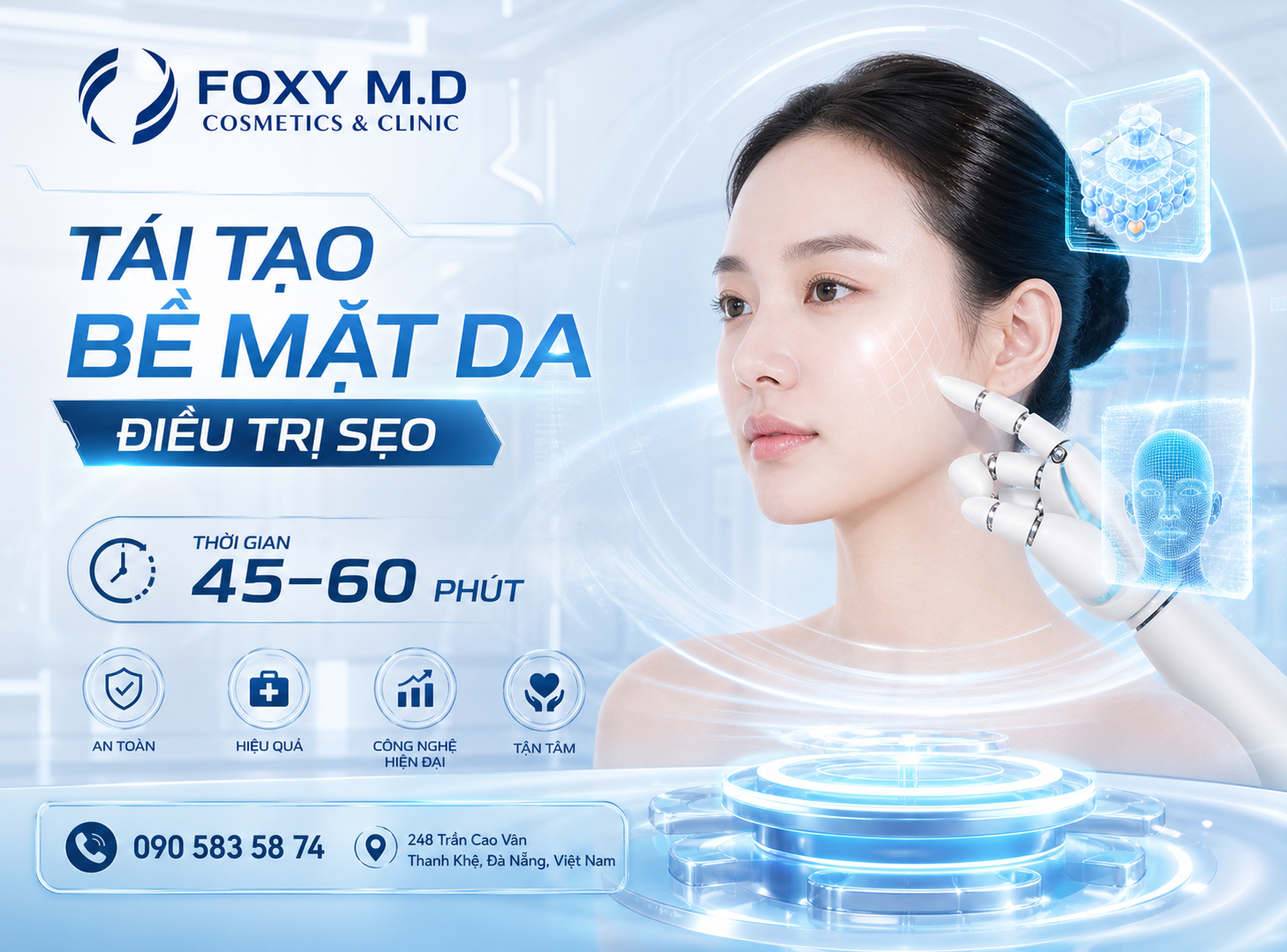 Facial Chống Lão Hóa Đà Nẵng — Liệu Trình Chống Lão Hóa Da Toàn Diện Tại Foxy M.D Clinic