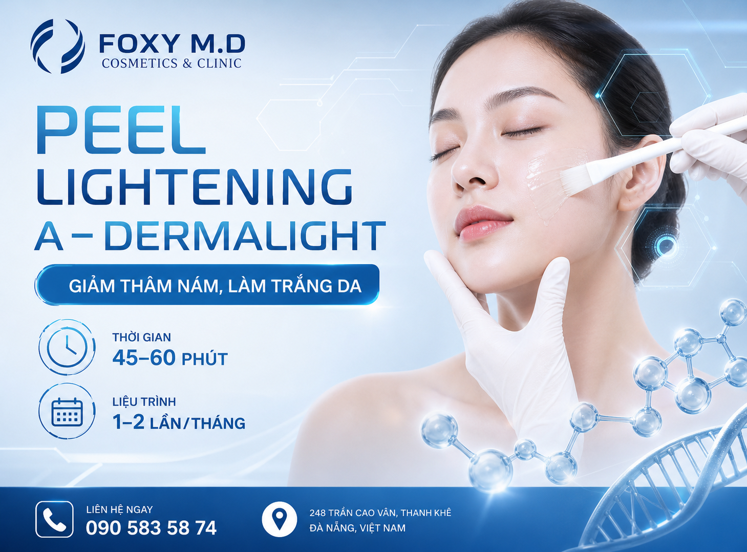 Facial Tái Tạo Tế Bào Đà Nẵng — Phục Hồi Da Chuyên Sâu & Kích Thích Tái Sinh Tế Bào Tại Foxy M.D Clinic