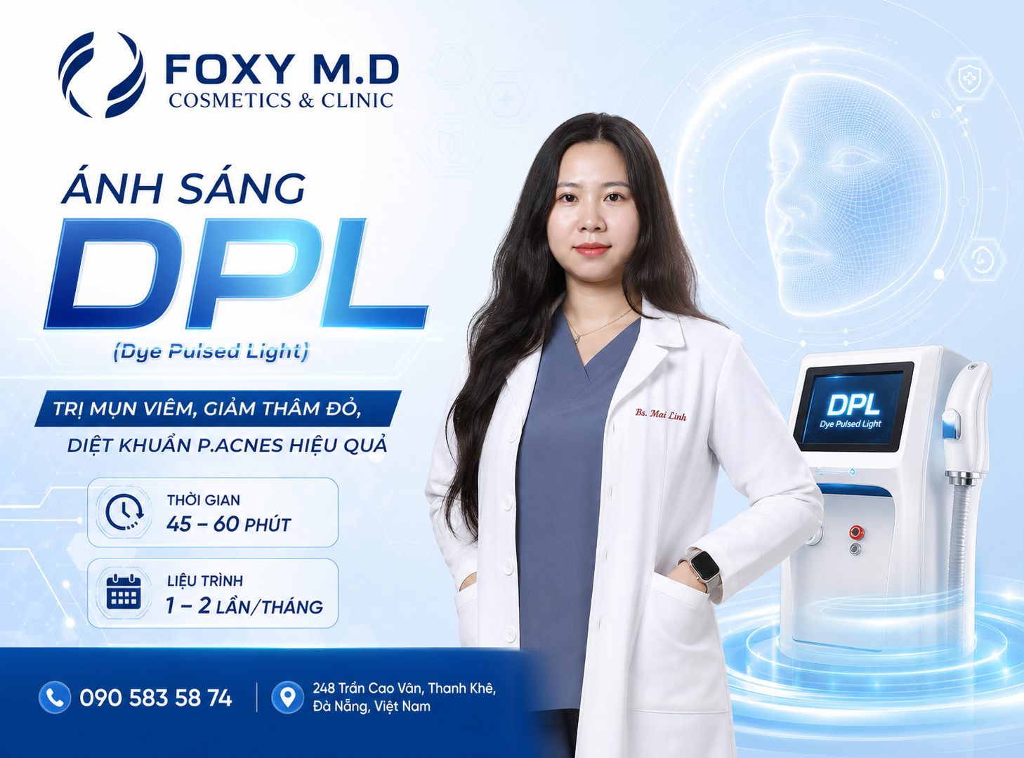 Facial Trẻ Hóa Đà Nẵng — Kích Thích Collagen & Phục Hồi Da Lão Hóa Chuyên Sâu Tại Foxy M.D Clinic