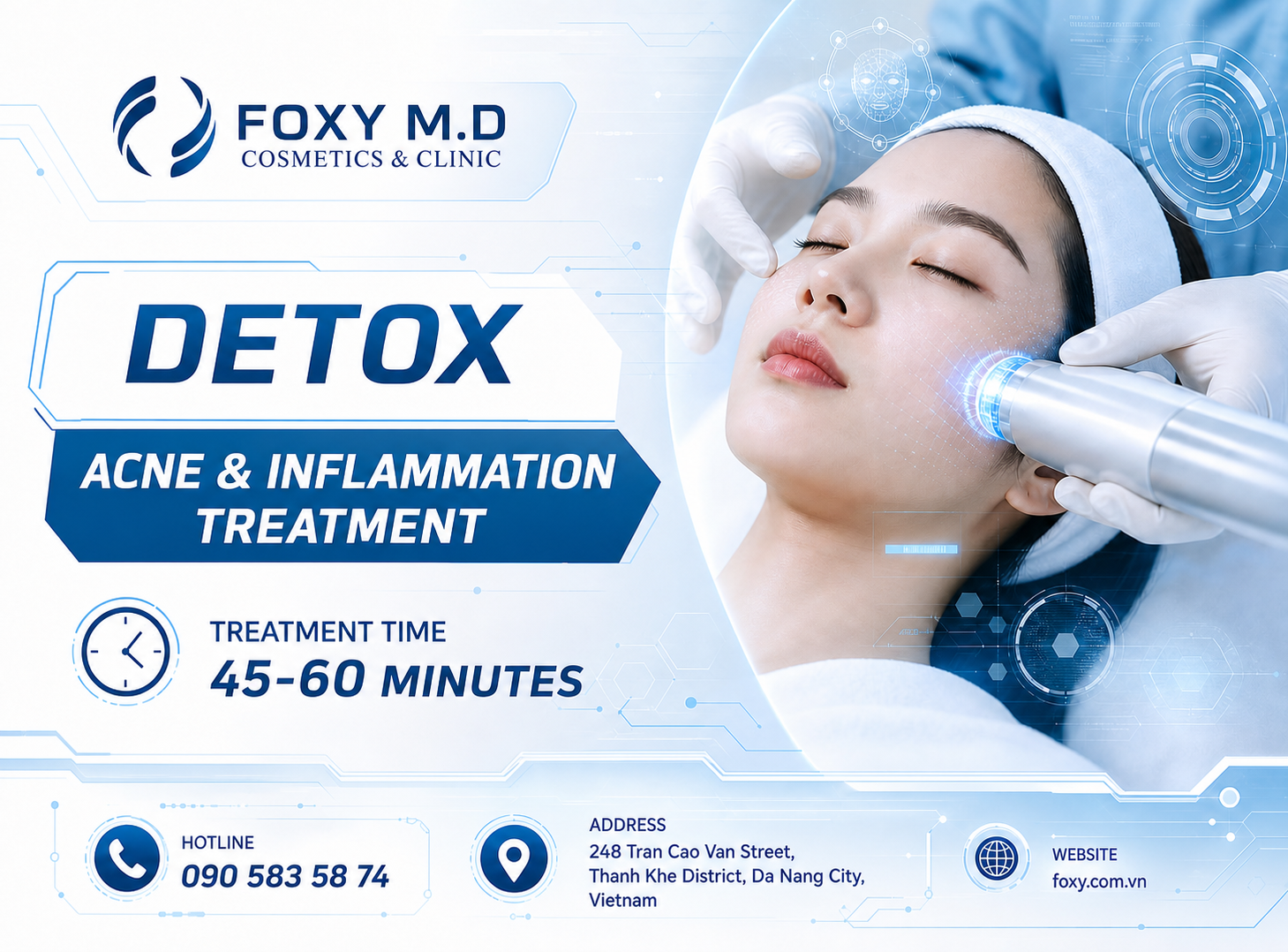 Glow Facial in Da Nang — Skin Luminosity & Even Tone Treatment at Foxy M.D Clinic