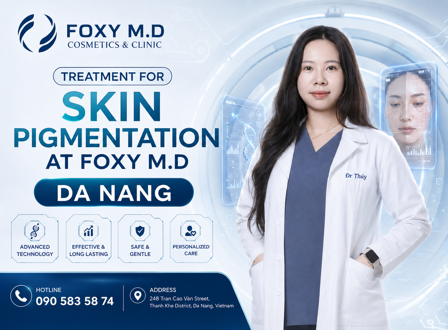 Melasma Treatment in Da Nang — Multi-Modal Melasma Control Protocol at Foxy M.D Clinic