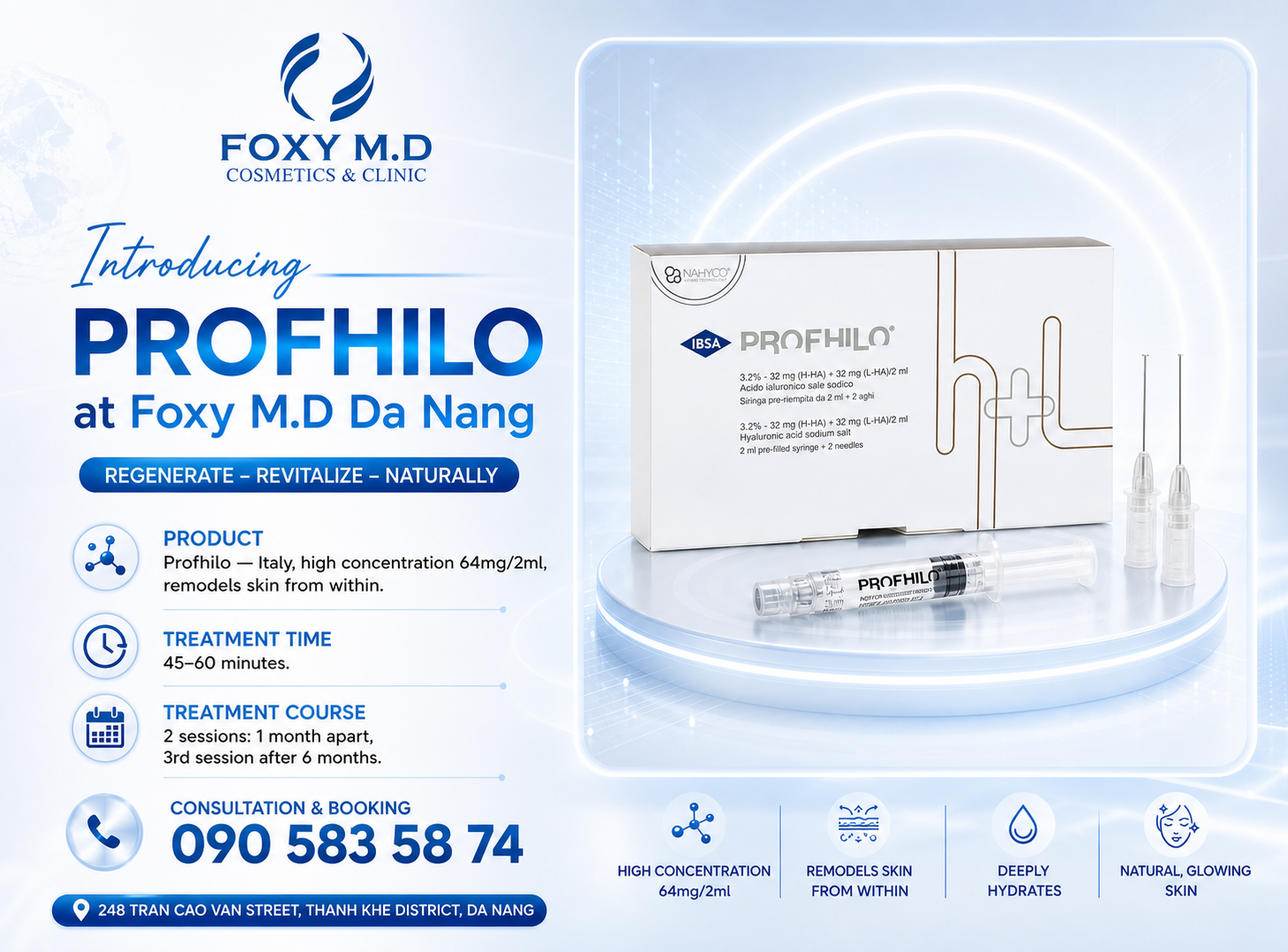 Profhilo Injection in Da Nang – Deep Hydration and Total Skin Bio-Remodelling