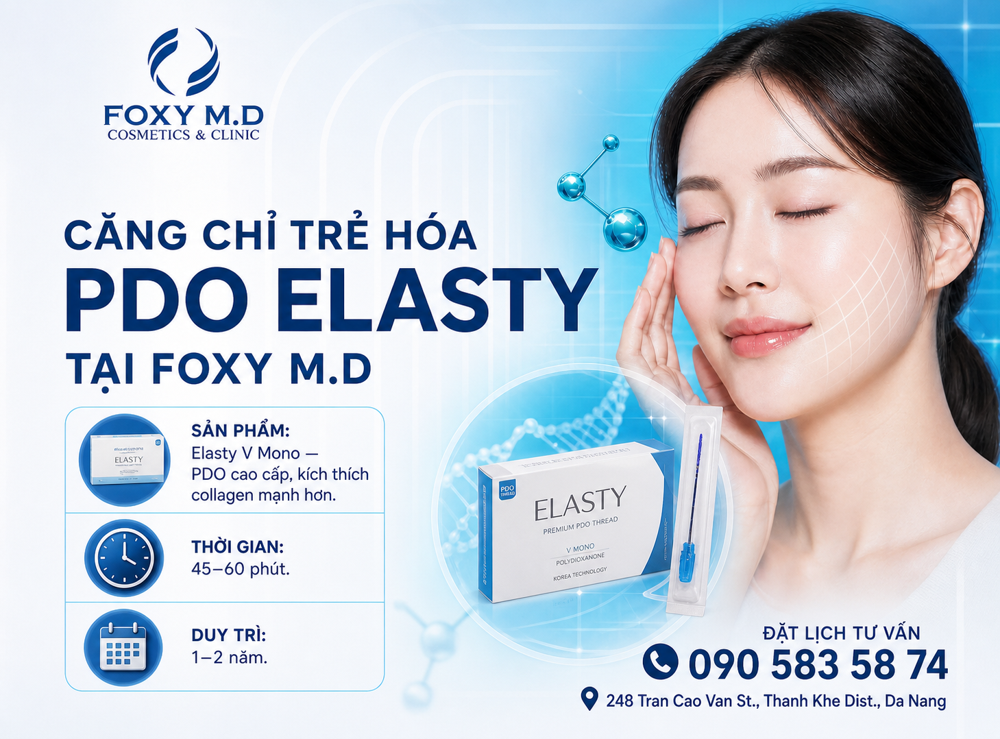 Căng Chỉ V-Line Tại Đà Nẵng — Gom Gọn Đường Viền Hàm, Tạo Mặt Chữ V Không Phẫu Thuật
