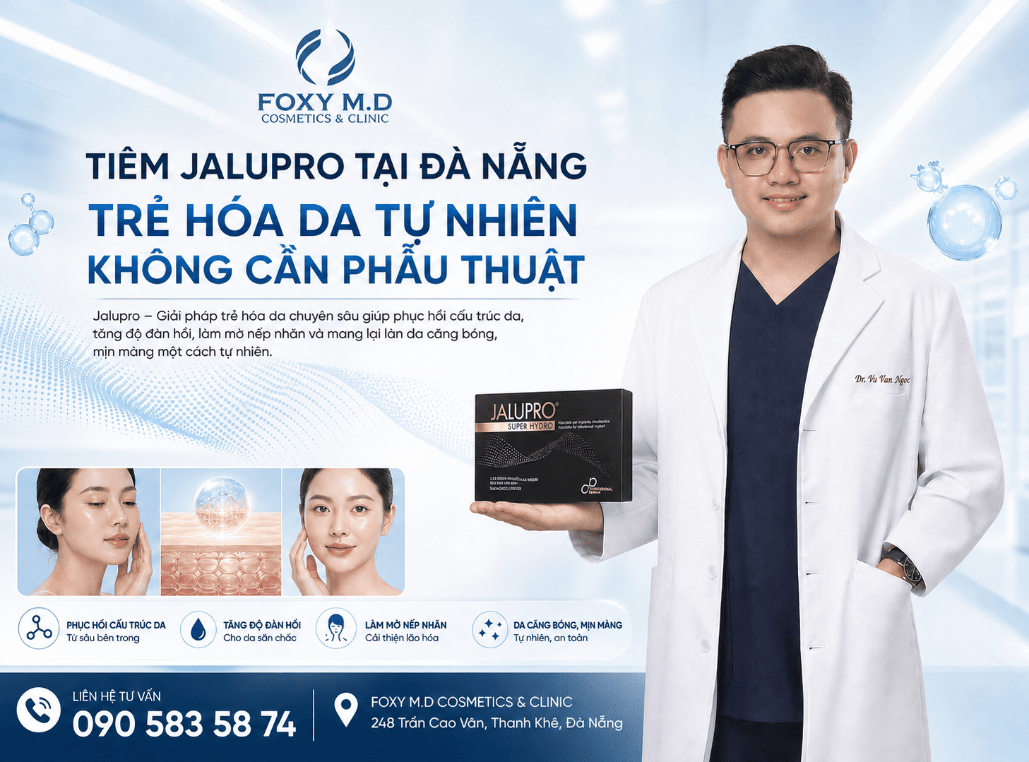 Tiêm Jalupro Tại Đà Nẵng – Trẻ Hóa Da Tự Nhiên Không Cần Phẫu Thuật