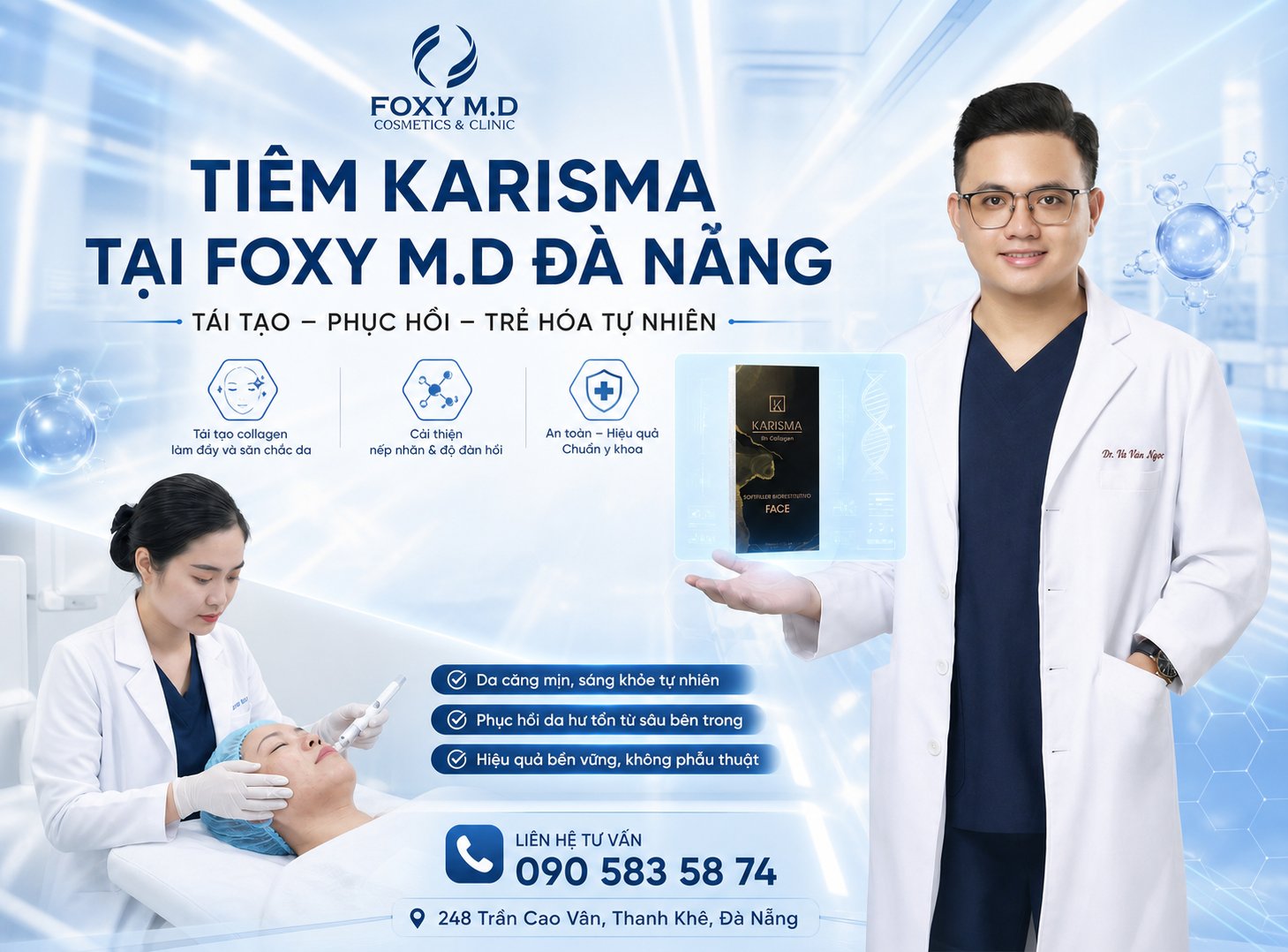 Karisma Injection in Da Nang – Skin Rejuvenation with Biological Collagen